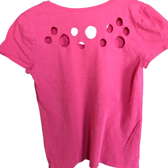 Summer Shirt Size S: Upcycled Cut Out Top, Edgy Fashion, Y'all Ain't Right Tee - Picture 8 of 8